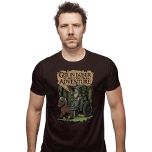 Load image into Gallery viewer, Daily_Deal_Shirts Fitted Shirts, Mens / Small / Dark Chocolate Middle Earth Adventure