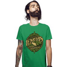 Load image into Gallery viewer, Shirts Fitted Shirts, Mens / Small / Irish Green Lembas Bread
