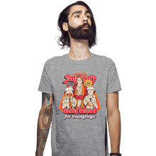 Load image into Gallery viewer, Daily_Deal_Shirts Fitted Shirts, Mens / Small / Sports Grey Anakin's Saber School