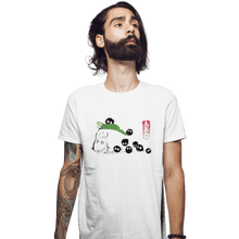 Load image into Gallery viewer, Shirts Fitted Shirts, Mens / Small / White Ink Forest
