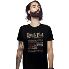 Load image into Gallery viewer, Shirts Fitted Shirts, Mens / Small / Black Quest Fest