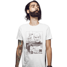 Load image into Gallery viewer, Shirts Fitted Shirts, Mens / Small / White Chateau Picard