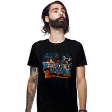 Load image into Gallery viewer, Daily_Deal_Shirts Fitted Shirts, Mens / Small / Black Welcome To The Knowby Cabin