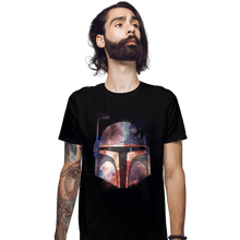 Load image into Gallery viewer, Daily_Deal_Shirts Fitted Shirts, Mens / Small / Black Galactic Boba Fett