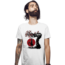 Load image into Gallery viewer, Shirts Fitted Shirts, Mens / Small / White Keyblade Wielder