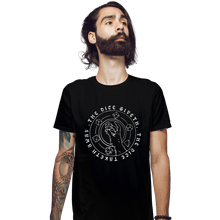 Load image into Gallery viewer, Shirts Fitted Shirts, Mens / Small / Black The Dice Giveth