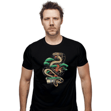 Load image into Gallery viewer, Shirts Fitted Shirts, Mens / Small / Black Bonsai Never Die