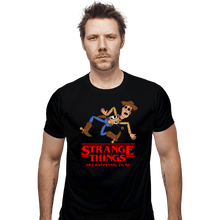 Load image into Gallery viewer, Secret_Shirts Fitted Shirts, Mens / Small / Black Strange Things