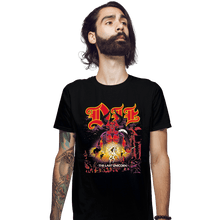 Load image into Gallery viewer, Shirts Fitted Shirts, Mens / Small / Black Die Last Unicorn