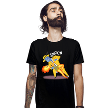 Load image into Gallery viewer, Daily_Deal_Shirts Fitted Shirts, Mens / Small / Black Smokin!