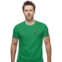 Load image into Gallery viewer, Daily_Deal_Shirts Fitted Shirts, Mens / Small / Irish Green Click The Link