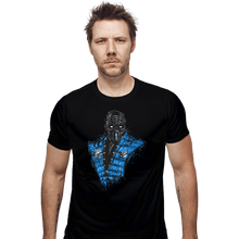 Load image into Gallery viewer, Shirts Fitted Shirts, Mens / Small / Black Mortal Ice