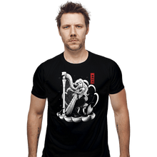 Load image into Gallery viewer, Daily_Deal_Shirts Fitted Shirts, Mens / Small / Black Sound Of The Sea