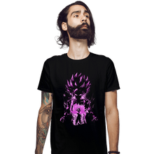 Load image into Gallery viewer, Shirts Fitted Shirts, Mens / Small / Black Super Attack Gohan
