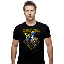 Load image into Gallery viewer, Daily_Deal_Shirts Fitted Shirts, Mens / Small / Black Somewhere In Space