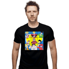 Load image into Gallery viewer, Secret_Shirts Fitted Shirts, Mens / Small / Black Anime Heart Of A 90s Kid