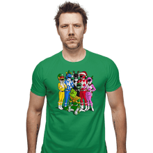 Load image into Gallery viewer, Secret_Shirts Fitted Shirts, Mens / Small / Irish Green Grinch Ranger!