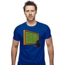 Load image into Gallery viewer, Daily_Deal_Shirts Fitted Shirts, Mens / Small / Royal Blue I Will Not Destroy