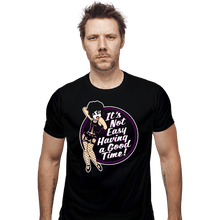 Load image into Gallery viewer, Daily_Deal_Shirts Fitted Shirts, Mens / Small / Black It's Not Easy