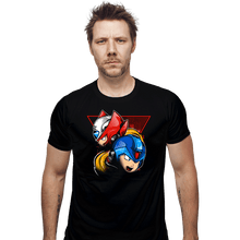 Load image into Gallery viewer, Shirts Fitted Shirts, Mens / Small / Black X vs Z