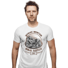 Load image into Gallery viewer, Shirts Fitted Shirts, Mens / Small / White Teenage Mountain