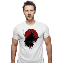 Load image into Gallery viewer, Shirts Fitted Shirts, Mens / Small / White Darth Samurai