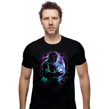 Load image into Gallery viewer, Daily_Deal_Shirts Fitted Shirts, Mens / Small / Black The Conqueror