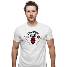 Load image into Gallery viewer, Secret_Shirts Fitted Shirts, Mens / Small / White Darkside Club