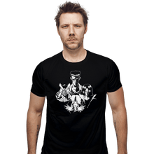Load image into Gallery viewer, Shirts Fitted Shirts, Mens / Small / Black March Of Toguro