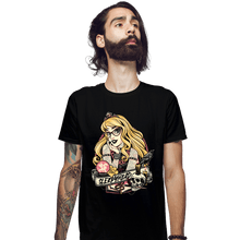 Load image into Gallery viewer, Daily_Deal_Shirts Fitted Shirts, Mens / Small / Black Rocker Aurora