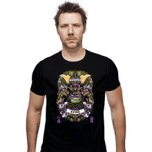 Load image into Gallery viewer, Daily_Deal_Shirts Fitted Shirts, Mens / Small / Black Samurai Donnie