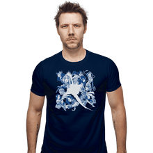 Load image into Gallery viewer, Secret_Shirts Fitted Shirts, Mens / Small / Navy Liberi Fatali