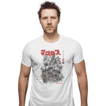 Load image into Gallery viewer, Shirts Fitted Shirts, Mens / Small / White Valkyrie Ink