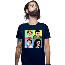 Load image into Gallery viewer, Secret_Shirts Fitted Shirts, Mens / Small / Navy The Hawkins Four