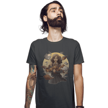 Load image into Gallery viewer, Shirts Fitted Shirts, Mens / Small / Charcoal The Magic Of Books