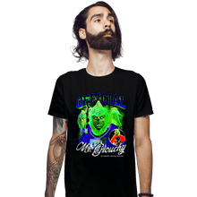 Load image into Gallery viewer, Shirts Fitted Shirts, Mens / Small / Black Mr Grouchy x CoDdesigns Bootleg Hip Hop tee