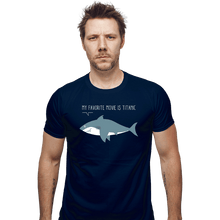 Load image into Gallery viewer, Shirts Fitted Shirts, Mens / Small / Navy It Has A Good Ending