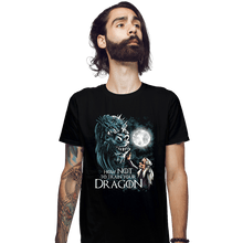 Load image into Gallery viewer, Daily_Deal_Shirts Fitted Shirts, Mens / Small / Black How Not To Train Your Dragon
