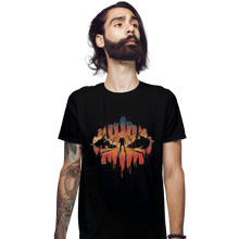 Load image into Gallery viewer, Shirts Fitted Shirts, Mens / Small / Black The Shaped Halloween