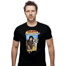 Load image into Gallery viewer, Daily_Deal_Shirts Fitted Shirts, Mens / Small / Black Dude, Where's My Ring?