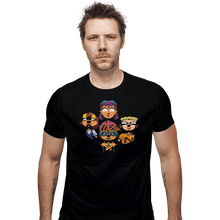 Load image into Gallery viewer, Shirts Fitted Shirts, Mens / Small / Black Bohemian Power
