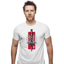 Load image into Gallery viewer, Shirts Fitted Shirts, Mens / Small / White Endure And Survive