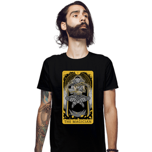 Shirts Fitted Shirts, Mens / Small / Black The Magician Tarot