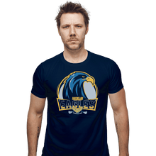 Load image into Gallery viewer, Shirts Fitted Shirts, Mens / Small / Navy Ravenclaw Eagles