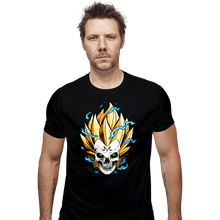 Load image into Gallery viewer, Daily_Deal_Shirts Fitted Shirts, Mens / Small / Black Majin Skeletron