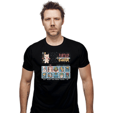 Load image into Gallery viewer, Shirts Fitted Shirts, Mens / Small / Black Fantasy Fighter