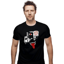 Load image into Gallery viewer, Shirts Fitted Shirts, Mens / Small / Black Vampire Alucard