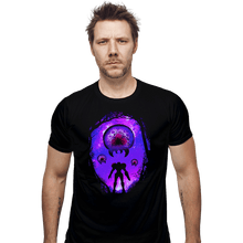 Load image into Gallery viewer, Daily_Deal_Shirts Fitted Shirts, Mens / Small / Black Bounty Hunter Landscape
