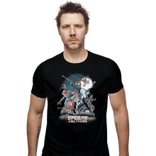 Load image into Gallery viewer, Shirts Fitted Shirts, Mens / Small / Black Spiders Of The Multiverse