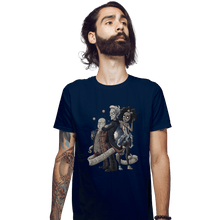 Load image into Gallery viewer, Shirts Fitted Shirts, Mens / Small / Navy Under My Watch